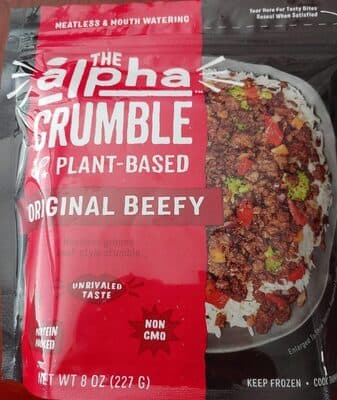 Original Beefy Meatless Ground Beef-Style Crumble