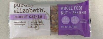 Coconut Cashew Grain-Free Superfood Bar