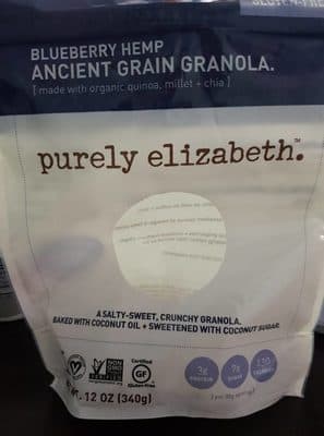 Ancient Grain Granola, Blueberry Hemp