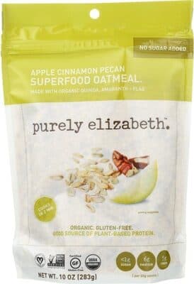 Superfood Oatmeal, Apple Cinnamon Pecan