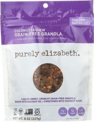 Coconut Cashew Grain-Free Granola