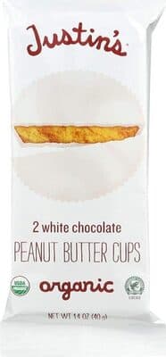 White Chocolate Organic Peanut Butter Cups