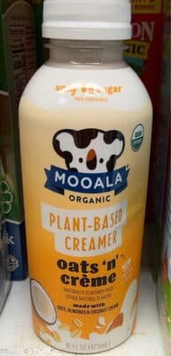 Oats 'N' Creme Flavored Plant-Based Creamer