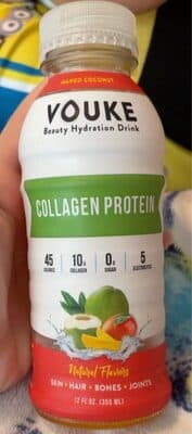 Mango Coconut Collagen Protein Beauty Hydration Drink