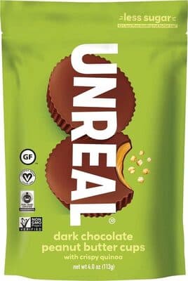 Dark Chocolate Peanut Butter Cups With Crispy Quinoa