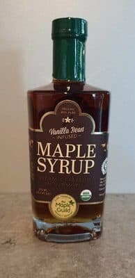 Organic 100% Pure Maple Syrup, Vanilla Bean