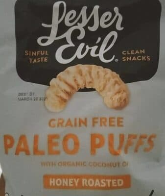 Honey Roasted Grain Free Paleo Puffs