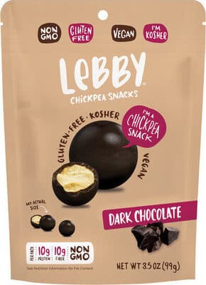 Dark Chocolate Chickpea Snacks