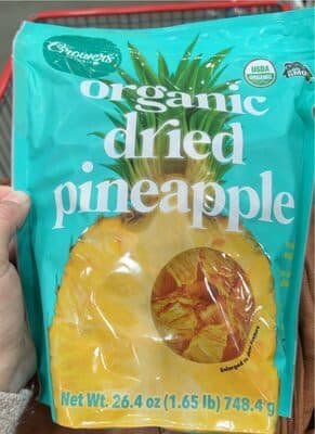 Organic Dried Pineapple