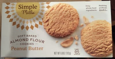 Peanut Butter Soft Baked Almond Flour Cookies