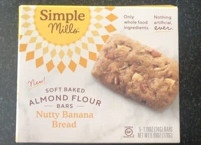 Nutty Banana Bread Soft Baked Almond Flour Bars