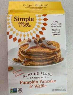 Pumpkin Pancake & Waffle Almond Flour Baking Mix