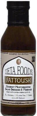 Teta Foods, Fattoush Mediterranean Dressing & Marinade