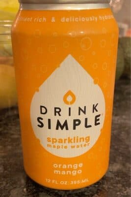 Orange Mango Sparkling Maple Water