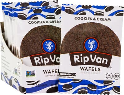 Cookies & Cream European Snack Wafels