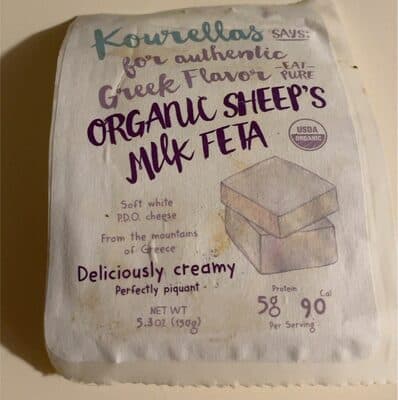 Organic Sheep’s Milk Feta