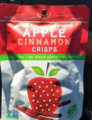 Apple cinnamon crisps