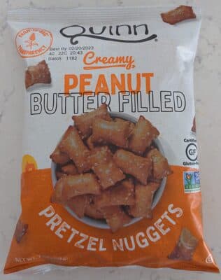 QUINN FILLED PEANUT BUTTER PRETZELS