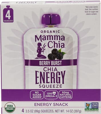 Berry Burst Chia Energy Squeeze