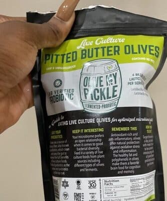 Pitted Butter Olives