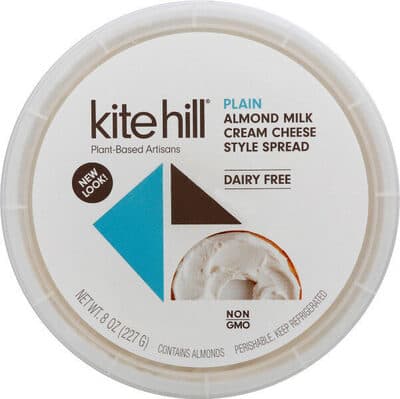 Plain Almond Milk Cream Cheese Style Spread