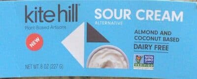 ALMOND AND COCONUT BASED SOUR CREAM, ALMOND AND COCONUT
