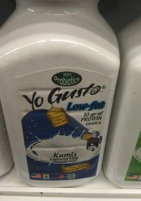 Low-Fat Kumis Cultured Milk (Sweetened)