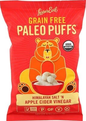 Himalayan Salt + Apple Cider Vinegar Grain Free Paleo Puffs