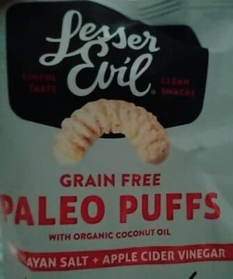 Himalayan Salt + Apple Cider Vinegar Grain Free Paleo Puffs