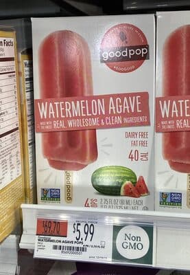 GoodPop® Watermelon Agave Pops