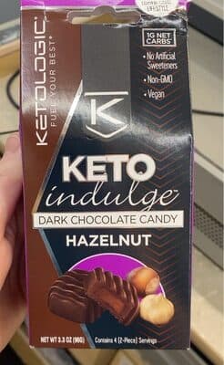 Hazelnut Dark Chocolate Candy