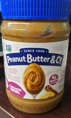 Peanut butter cinnamon swirl