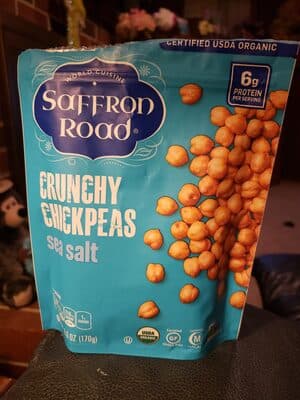 Sea Salt Crunchy Chickpeas