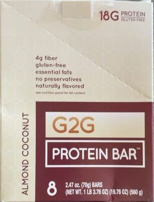 Almond Coconut Protein Bar