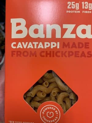 Cavatappi Made From Chickpeas