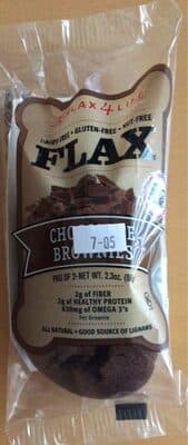 Gluten-Free Chocolate Flax Dairy-Free Brownies