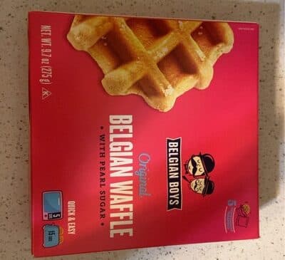 Original Belgian Waffle with Pearl Sugar