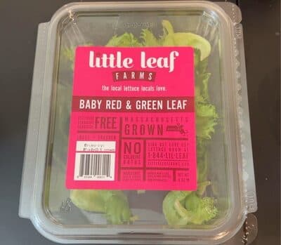 Leaf farms red & green leaf blend