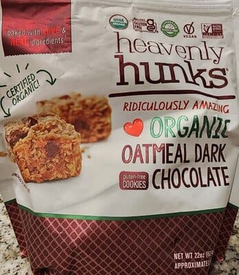 Organic Oatmeal Dark Chocolate Gluten-Free Cookies