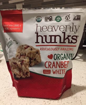 heavenly hunks ridiculously amazing organic white chip gluten free cookies