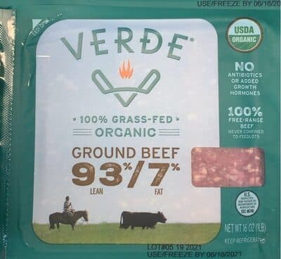 100% Grass-Fed Ground Beef