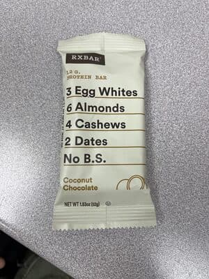 Coconut Chocolate Protein Bar