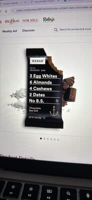 Chocolate Sea Salt Protein Bars