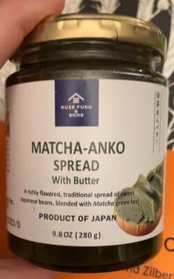 Matcha-Anko Spread