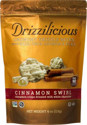 Crunchy Drizzle Bites, Cinnamon Swirl