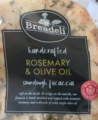 Rosemary & Olive Oil Handcrafted Sourdough Focaccia