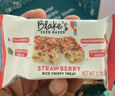 Strawberry Rice Crispy Treat