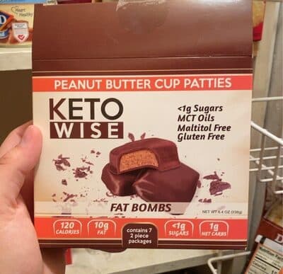 Peanut Butter Cup Patties Fat Bombs
