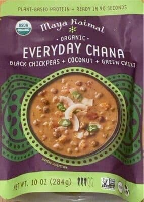 Black Chickpeas + Coconut + Green Chili Everyday Chana
