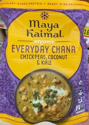 Chickpeas + Coconut + Kale Everyday Chana